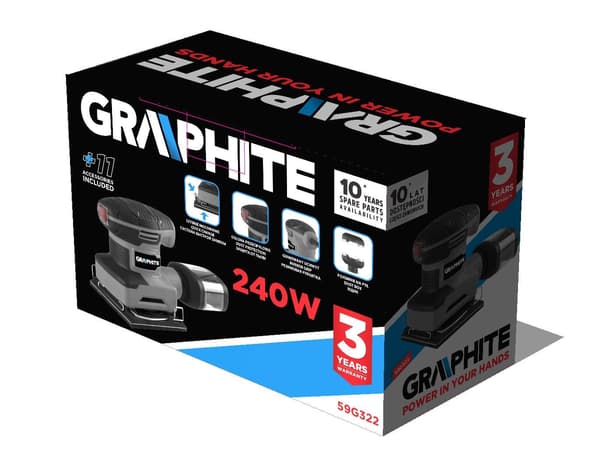 Graphite 59G322 Floor Polisher/Sander 240 W