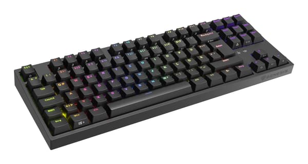GENESIS Thor 404 TKL Gaming Keyboard USB QWERTY German Black