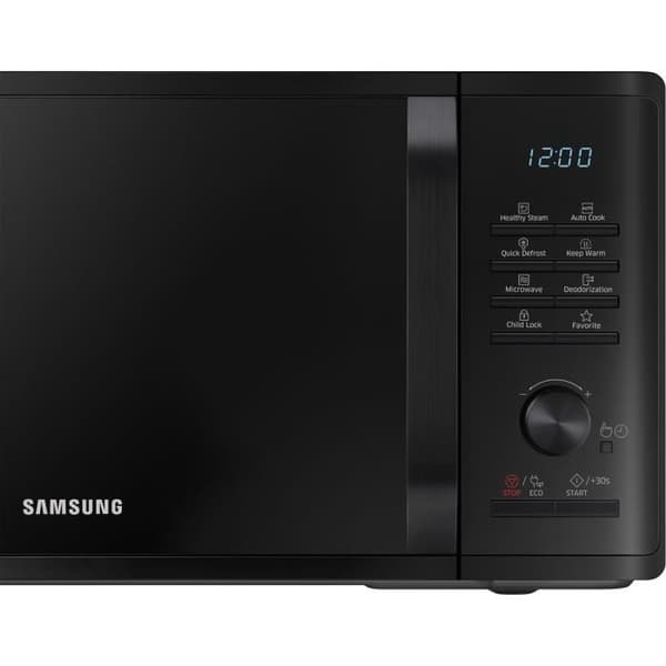 SAMSUNG Solo Microwave MS23K3555E - 23 L - Black - Electronic Control + Keep Warm Function