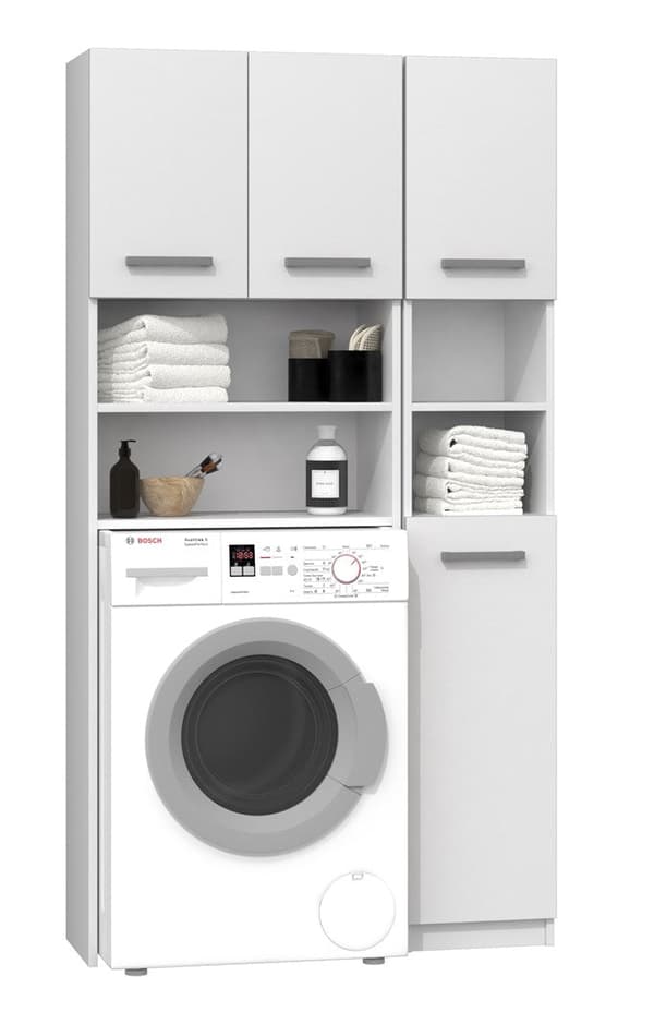 Topeshop MARPOL Bathroom Storage Cabinet - White - Model: MARPOL