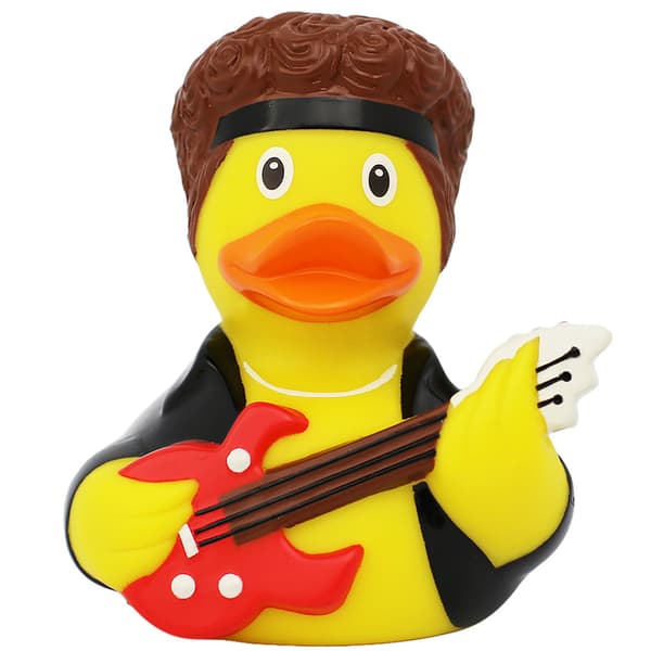 Lilalu Rubber Duck Rock Star