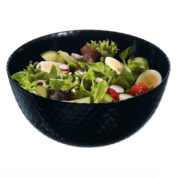 Luminarc Pampille Salad Bowl 24 cm Black