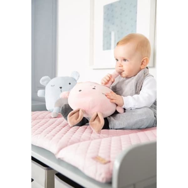 ROBA Changing Mat - Lily Rosa Rabbit Face - 85 x 75 cm