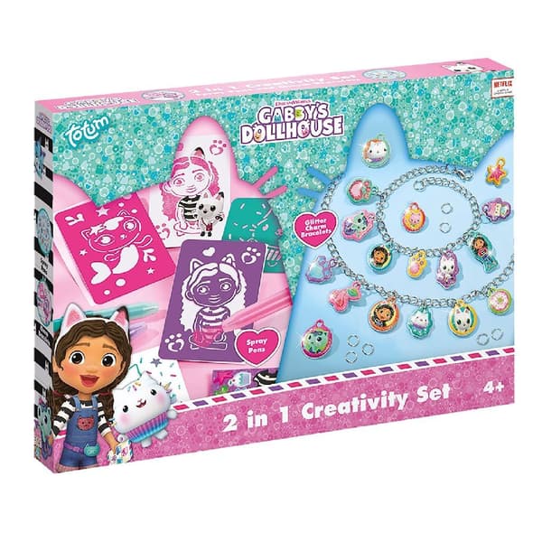 Gabby's Dollhouse 2-in-1 Creative Set
