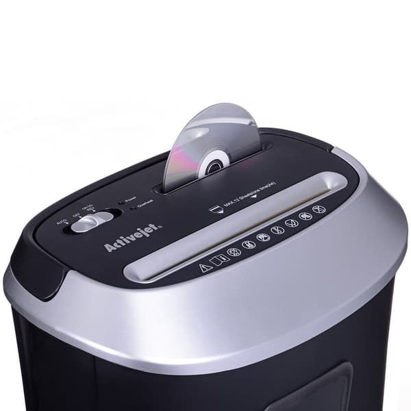 Activejet Shredder P-3 25 l 5x38 mm Black ASH-1201D