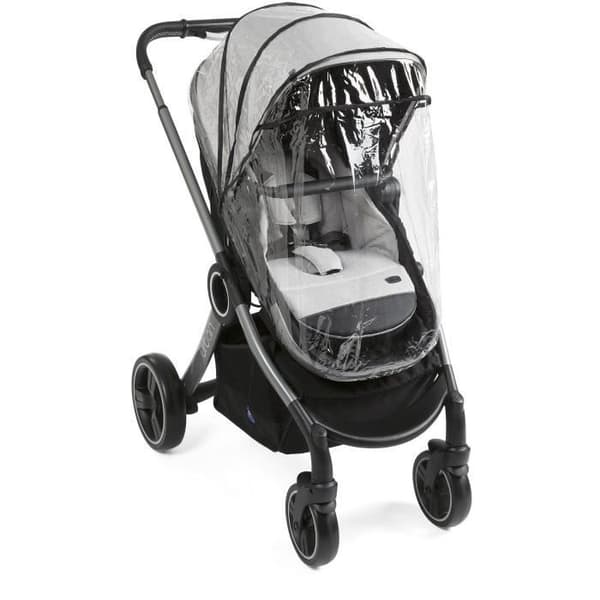 CHICCO Urban Pro Stroller - Grey Mist - Reversible Seat - Compact Fold