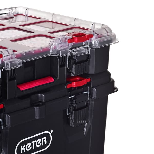 Keter Set of 3 Stack N Roll Boxes