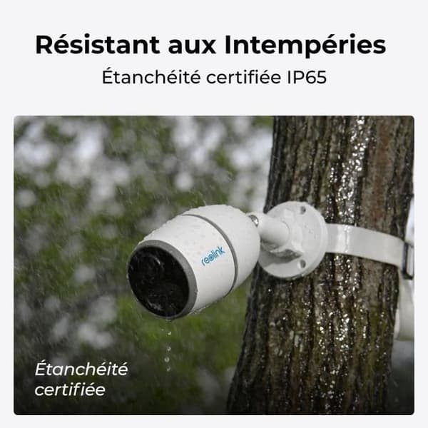 REOLINK Outdoor Camera - G330 - 4 MP - Solar Panel - White