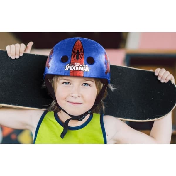 STAMP Spiderman Skate Helmet - Size 54-60 cm - Boy