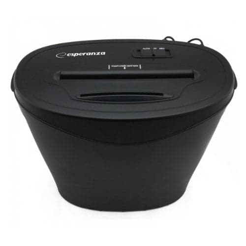 Esperanza Paper Shredder 22 cm Black EN103