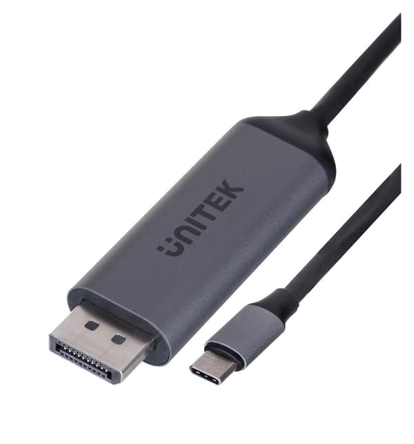 UNITEK V1423C - USB-C to DisplayPort 1.4 Cable - 8K@60Hz - 1.8 M