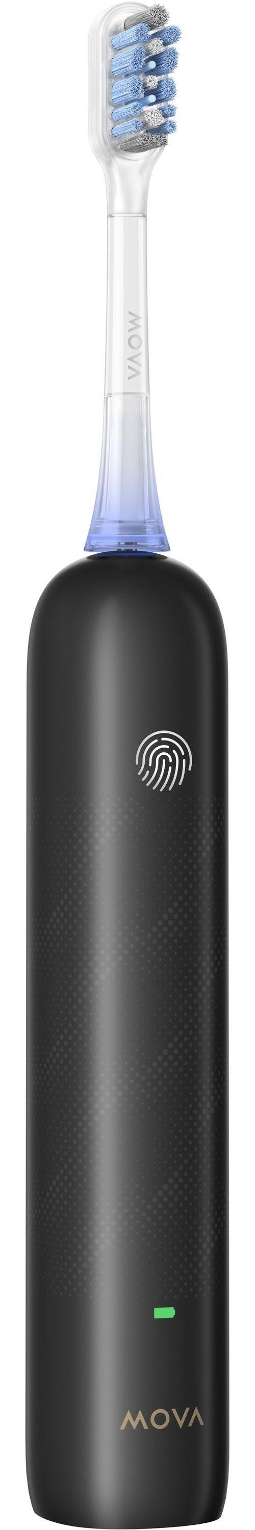 MOVA Electric Toothbrush - FRESH PRO - Black - Oscillating-Rotating Pulsating