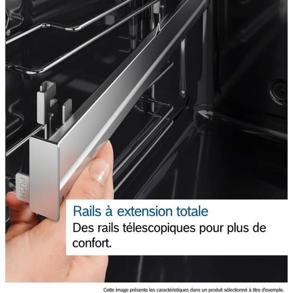 BOSCH Telescopic Rails - Fully Extendable - Pyrolytic Cleaning - Copper - HEZ638070