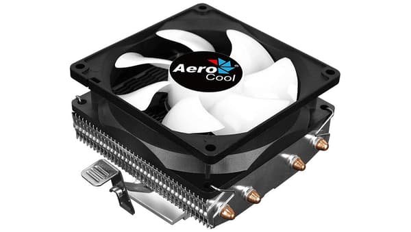 Aerocool Processor Cooler 9 cm for Intel/AMD Air Frost 4 Black