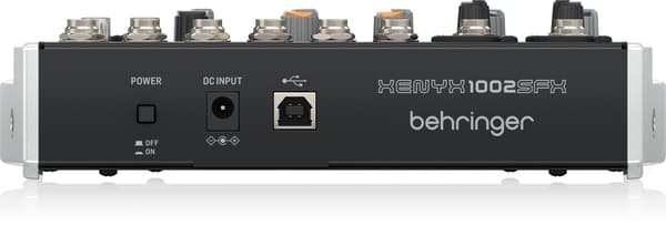 Behringer XENYX 1002SFX Mixer Audio