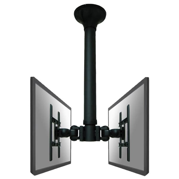 Newstar FPMA-C200D Ceiling Mount for 2 Screens up to 40" Black