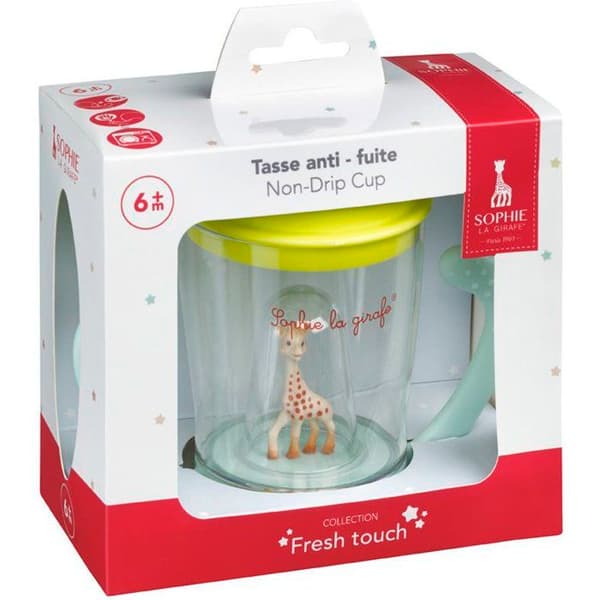 SOPHIE THE GIRAFFE Leak-proof Cup - Ergonomic Spout - 2 Handles