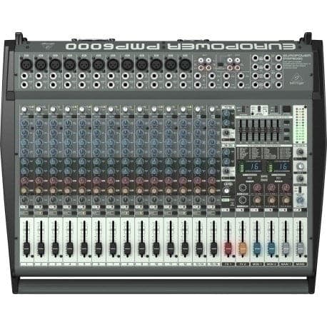 Behringer PMP6000 Audio Mixer 20 Channels