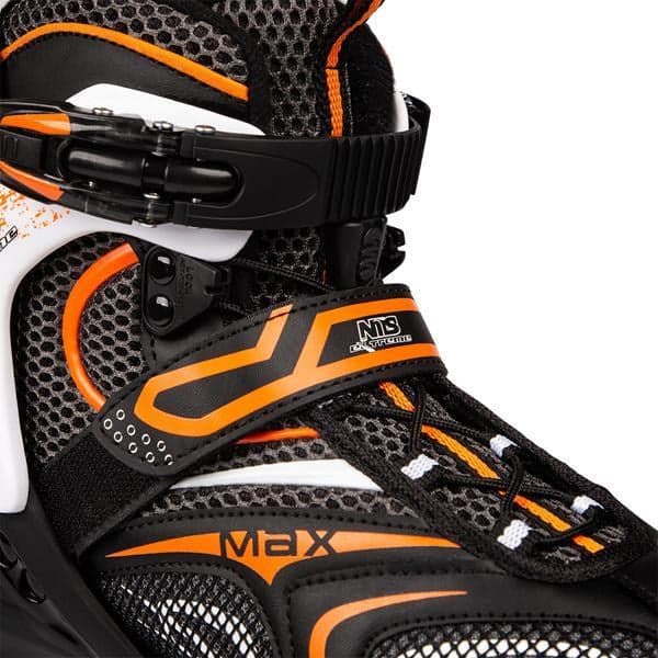 NILS EXTREME Inline Skates NA1060S Black-Orange Size 41