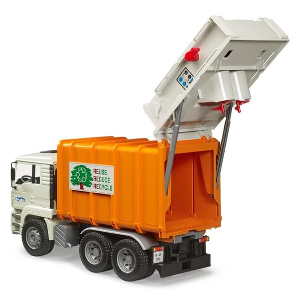 Bruder MAN TGA Garbage Truck + 2 Containers