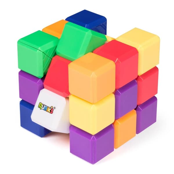Rubik's Tetris Cube Brain Teaser Puzzle for Ages 8+