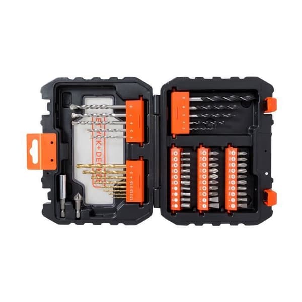 BLACK+DECKER Drilling and Screwdriving Set - 50 Accessories - A7232-XJ