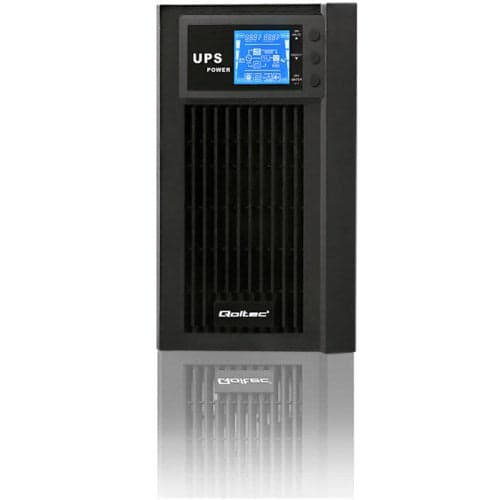 Qoltec Online UPS Pure Sine Wave 3kVA 2.4kW LCD USB
