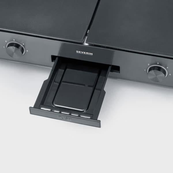 SEVERIN Plancha Grill - PG8569 - 2200W - 48x27cm Non-stick Ceramic Coating