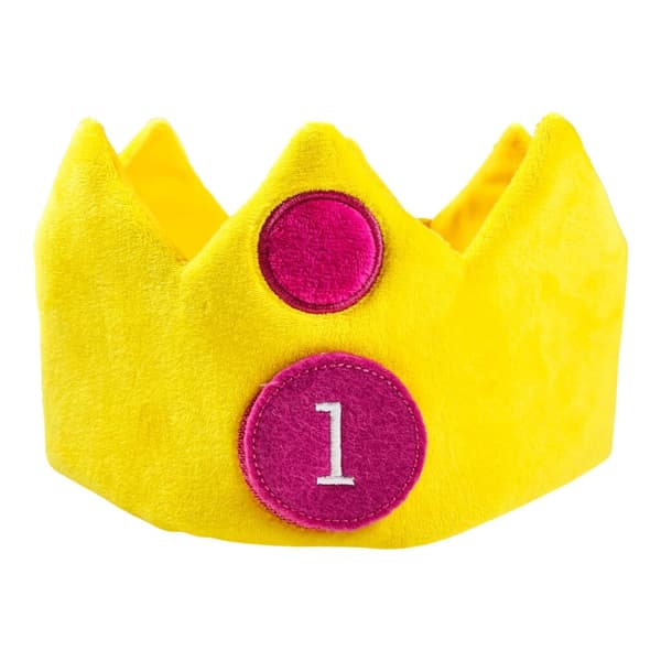 Bumba Plush Birthday Crown