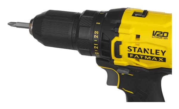 Stanley FATMAX V20 Cordless Drill/Driver 18V 2x1.5Ah