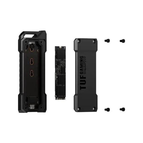 ASUS ESD-T1A/BLK/G/AS SSD Enclosure Black M.2