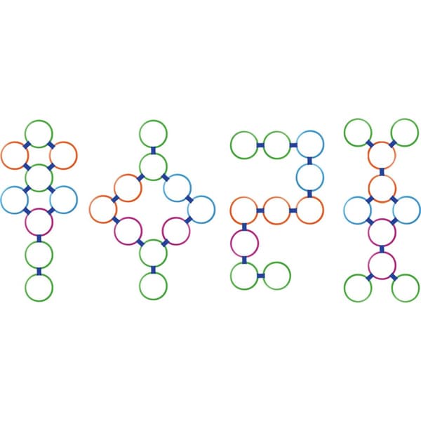 Hopscotch Rings Set with 10 Rings