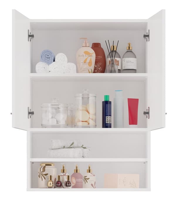 Topeshop POLA MINI DK BPOŁ Bathroom Storage Cabinet White