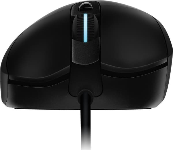 Logitech Gaming Mouse Wired 16,000 DPI Backlit 6 Buttons USB 2.0 (910-005632)