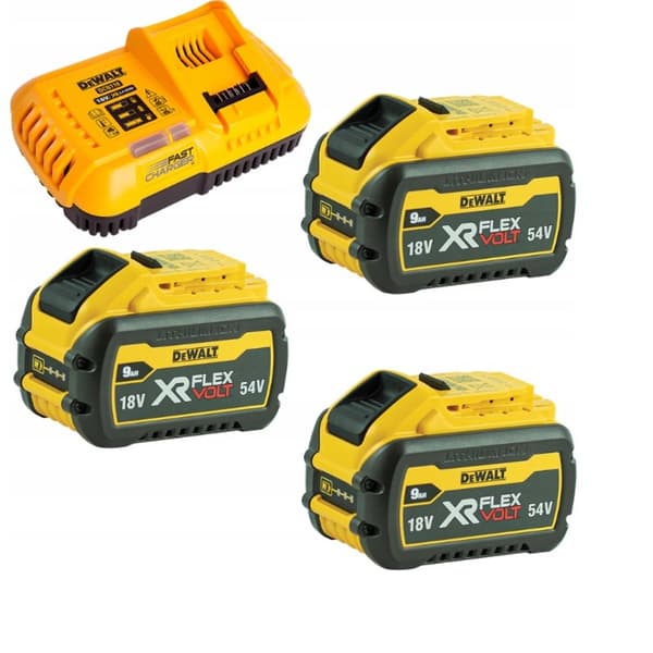 DeWALT DCB118X3-QW Battery and Charger Set for Cordless Tools