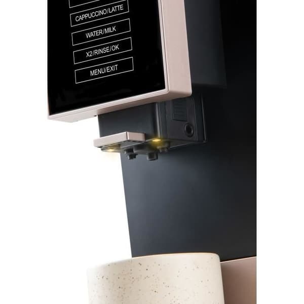 DOMO DO743K Automatic Espresso Machine with Grinder - 1350 W - 19 Bar - Black