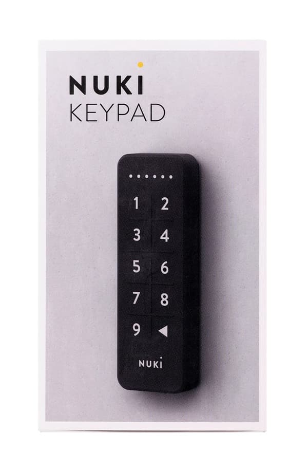 Nuki Keypad - Bluetooth Keypad for Smart Lock - Black