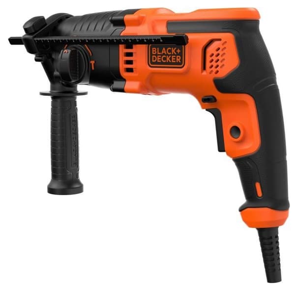 BLACK+DECKER Corded Rotary Hammer Drill - BEHS01-QS - 650W - with 2 drill bits
