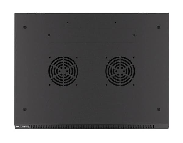 Lanberg WF01-6427-10B Rack Cabinet 27U Wall Mounted Black
