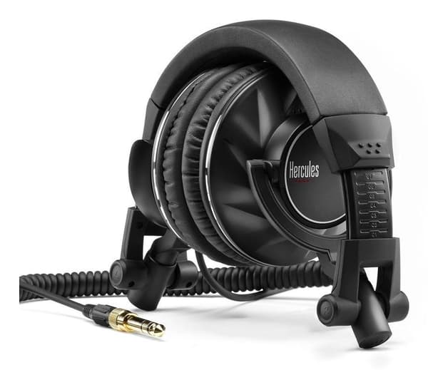 Thrustmaster Hercules HDP DJ60 - Over-Ear Headphones - Wired - 3.5 mm Plug - Noise Isolation