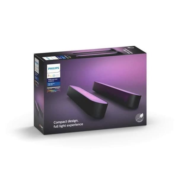 Philips Hue Play Smart Lamp 2-Pack Black