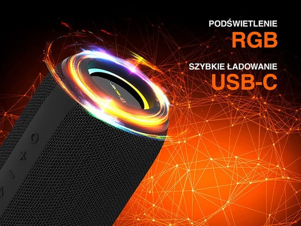 Tracer XtremeBeat TWS Portable Bluetooth Speaker 15W Black