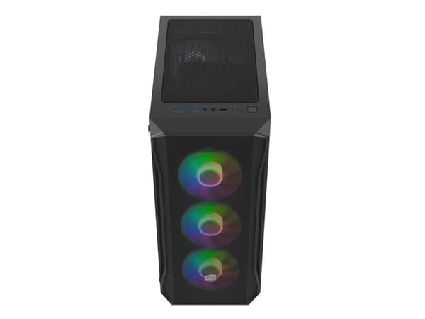 FURY Shobo SH4F RGB Midi Tower Case - Black