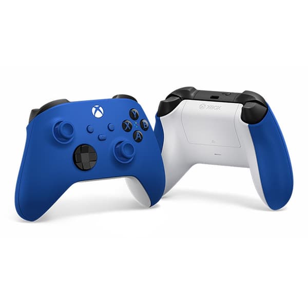 Microsoft Xbox Wireless Controller - Shock Blue - Bluetooth - Compatible with Xbox and PC QAU-00009