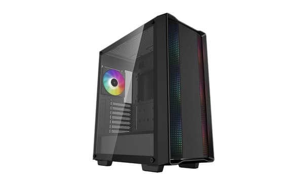 DeepCool CC560 ARGB V2 Midi Tower Case Black - 4 ARGB Fans