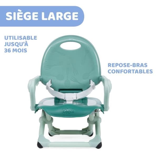 CHICCO Pocket Snack Booster Seat - Adjustable Tray