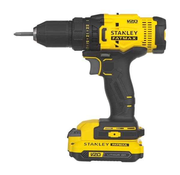 Stanley FATMAX V20 Cordless Drill/Driver 18V 2x1.5Ah