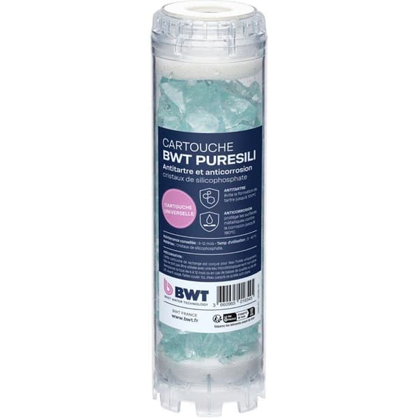 BWT Anti-scale Cartridge - PURESILI - Silicophosphate Crystals
