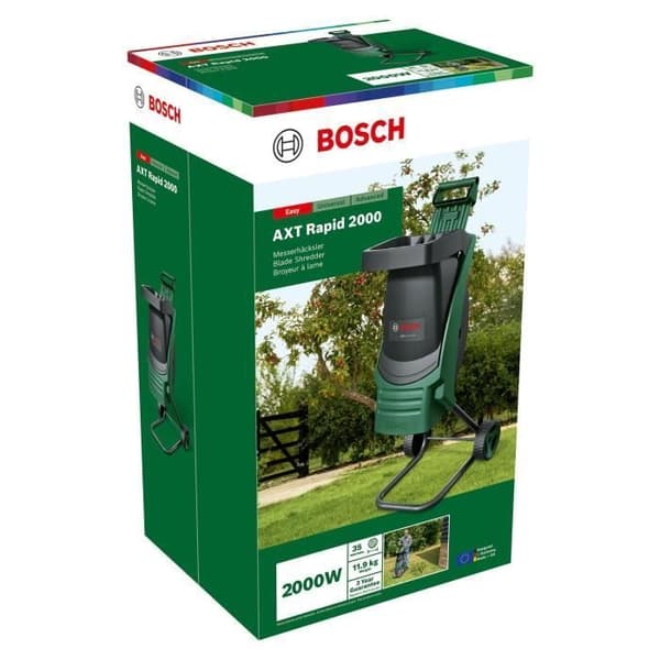 Bosch AXT RAPID 2000 Shredder - Electric - for Branches up to 35 mm