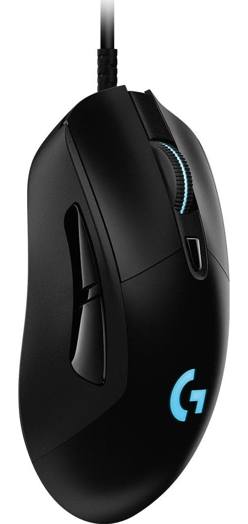 Logitech Gaming Mouse Wired 16,000 DPI Backlit 6 Buttons USB 2.0 (910-005632)